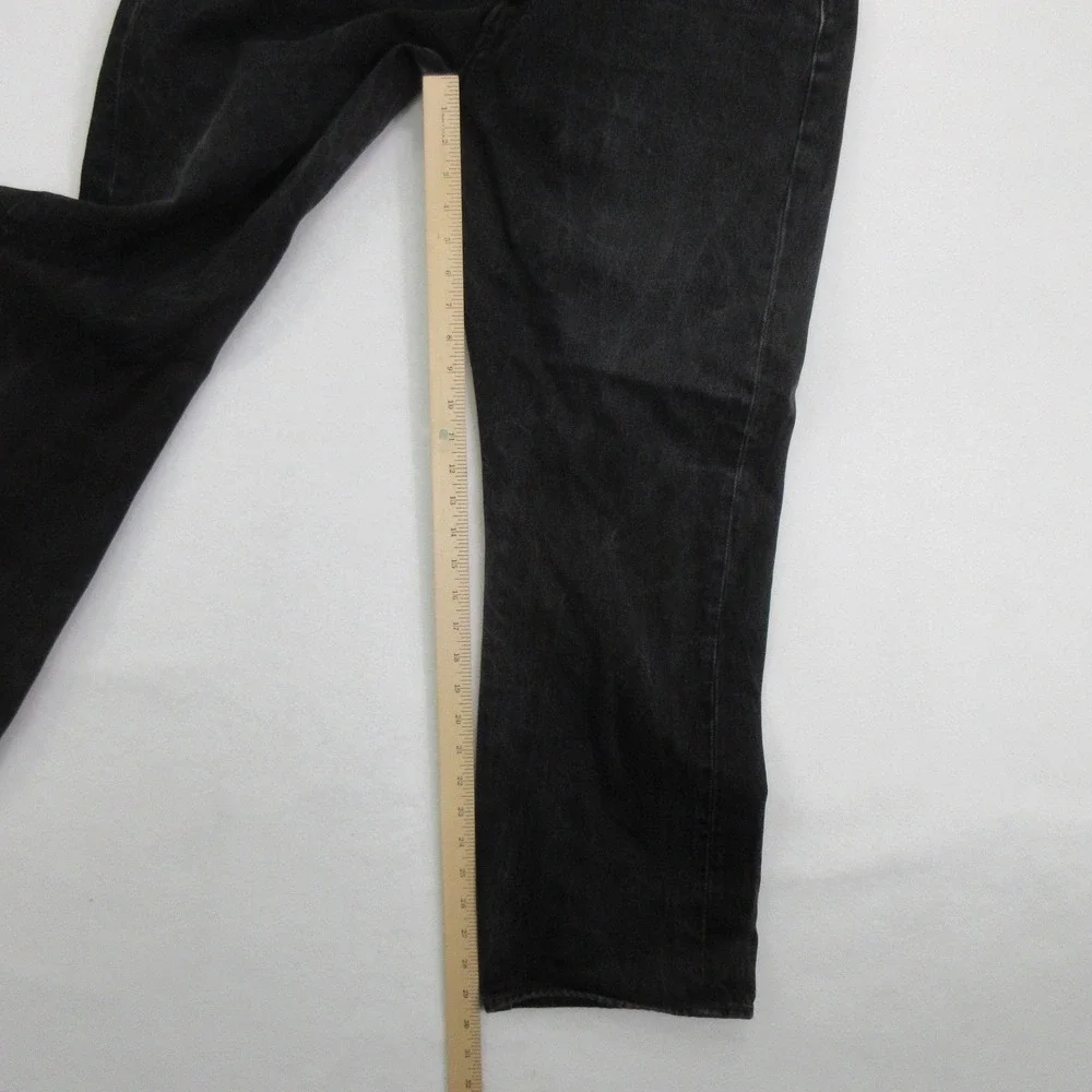 Levi's 501 Original Fit Men's Jeans Size 40x30 Black Straight Leg Denim